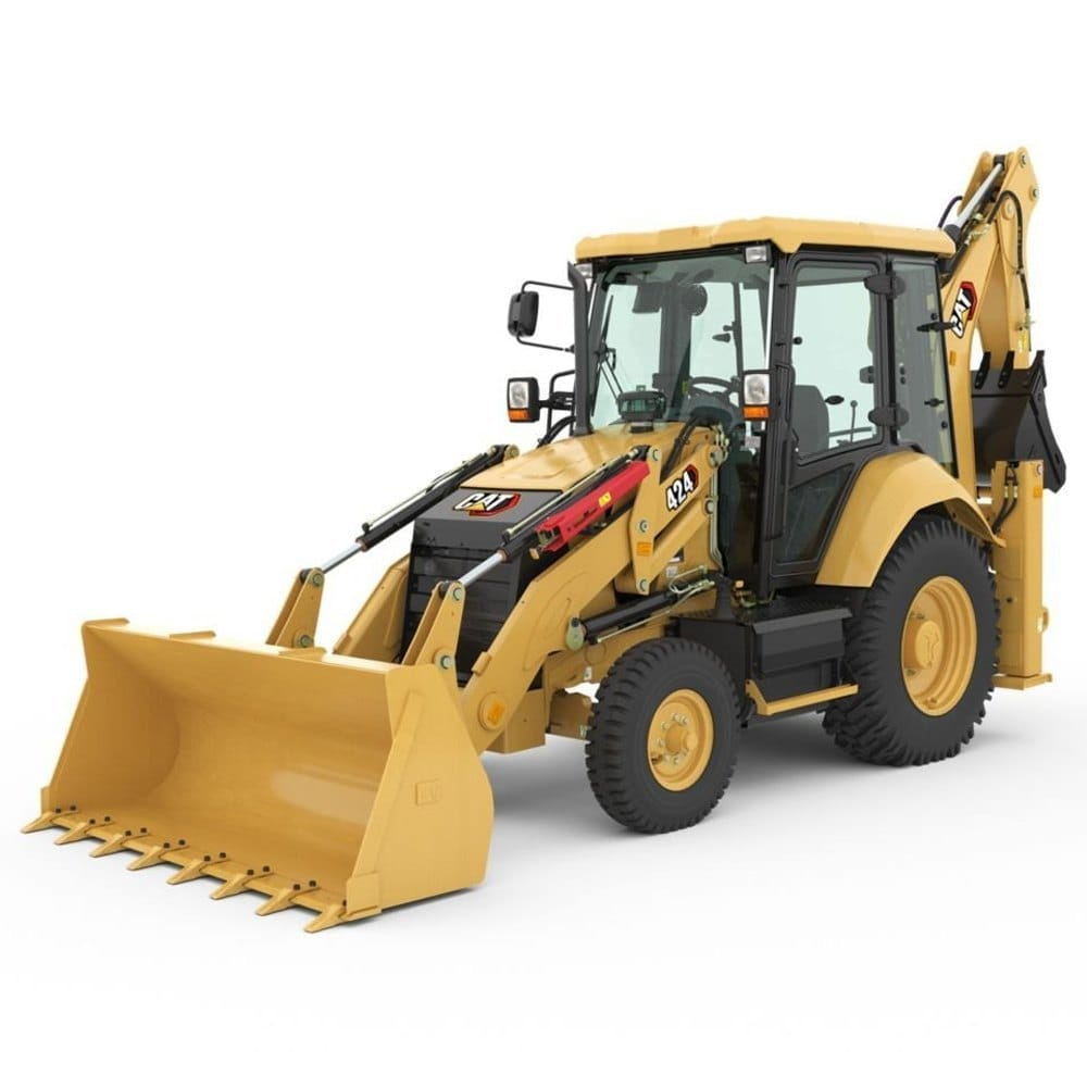️Caterpillar 424 4WD Backhoe Loader